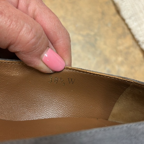 Margaux The Heel Gray Block Heel Pumps - Picture 11 of 11